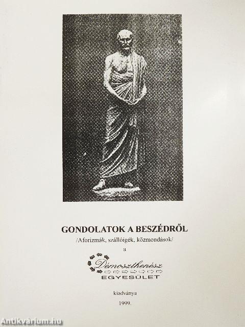 Gondolatok a beszédről