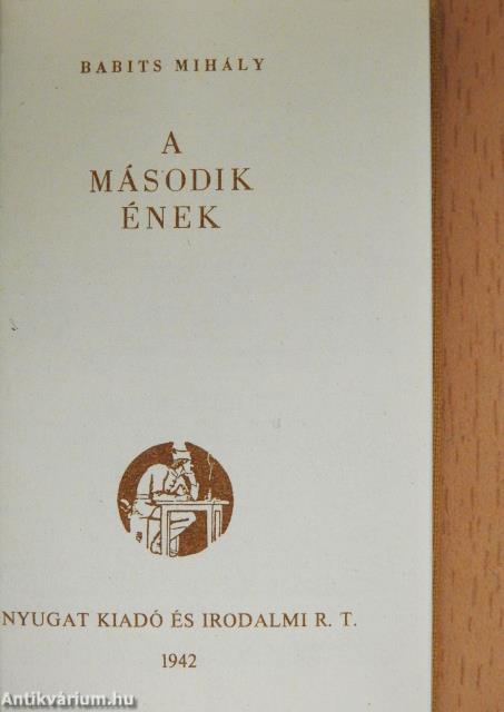 A második ének (minikönyv)