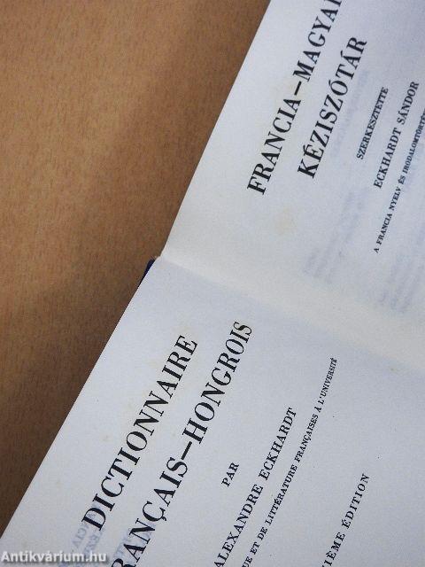 Francia-magyar kéziszótár