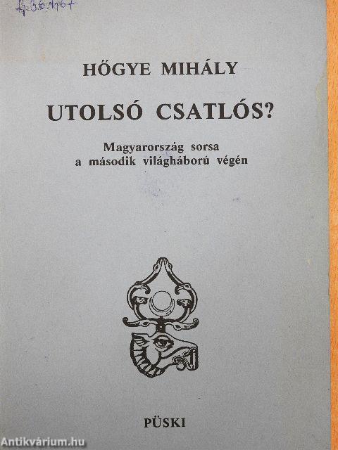 Utolsó csatlós?