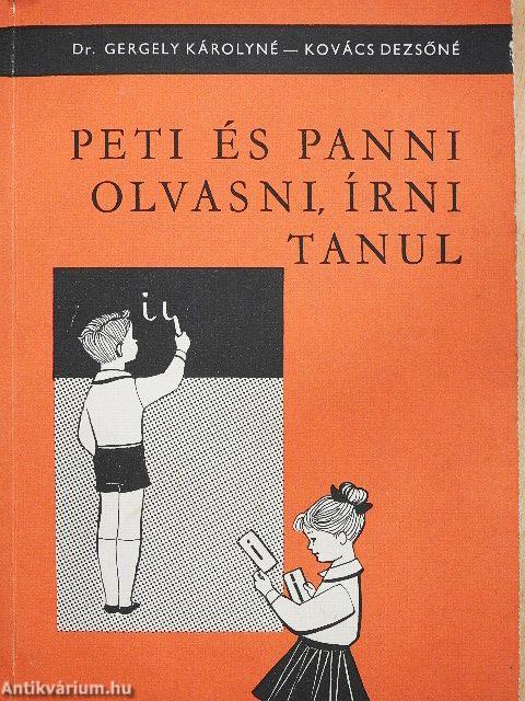 Peti és Panni olvasni, írni tanul