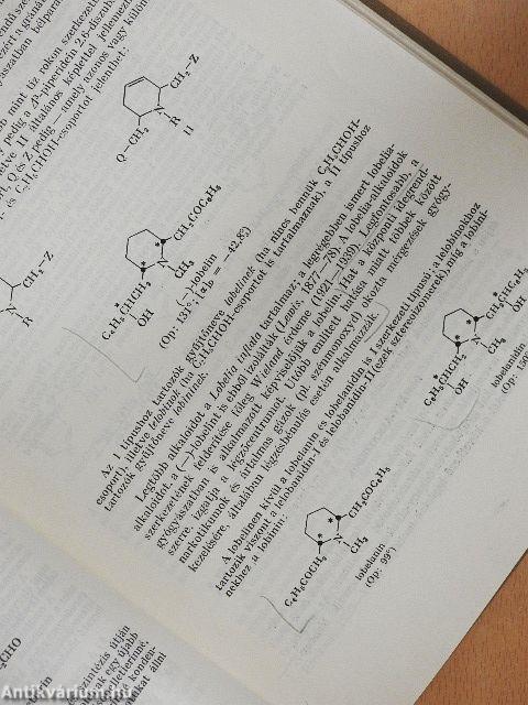 Szerves kémia III/2. (töredék)