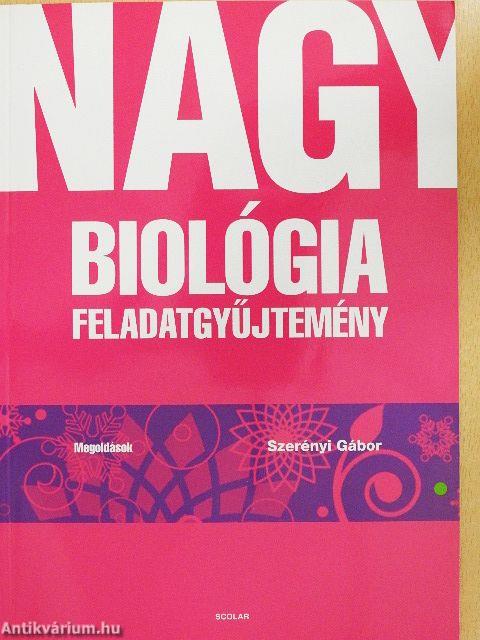 Nagy biológia feladatgyűjtemény - Megoldások