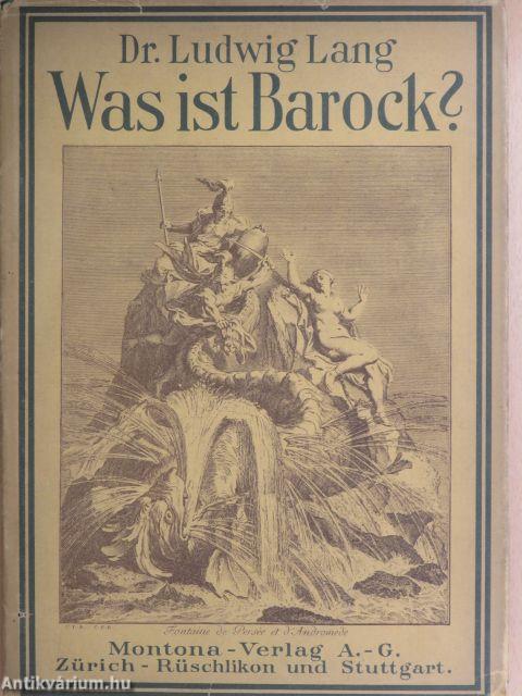 Was ist Barock?