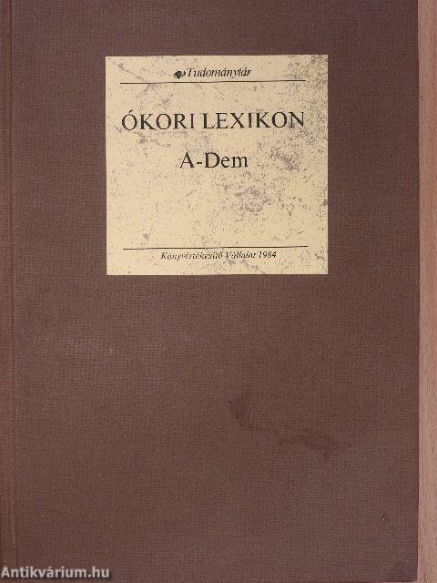 Ókori lexikon I-IV.