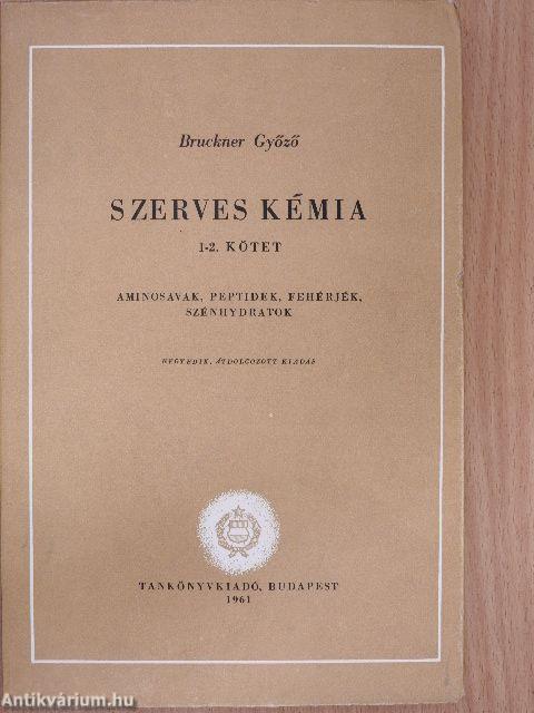 Szerves kémia I/2. (töredék)