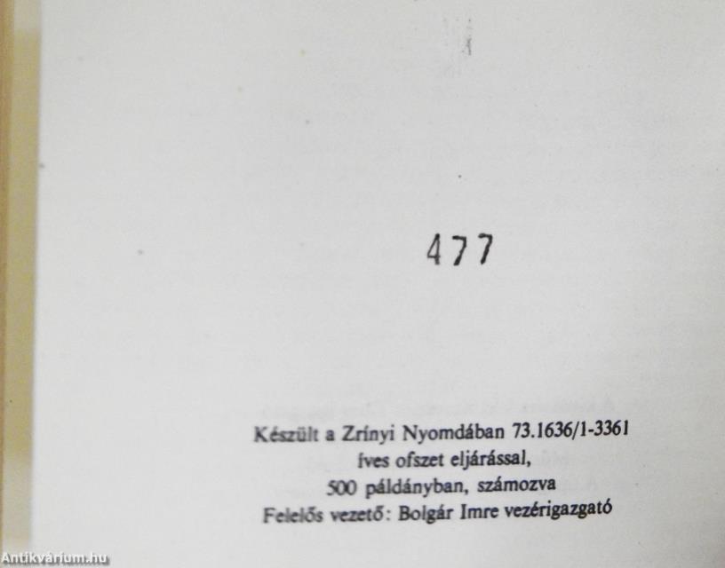 Kaján képernyő (minikönyv) (számozott)