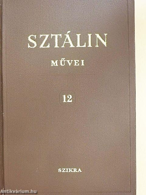 I. V. Sztálin művei 12.