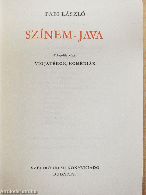 Színem-java II.