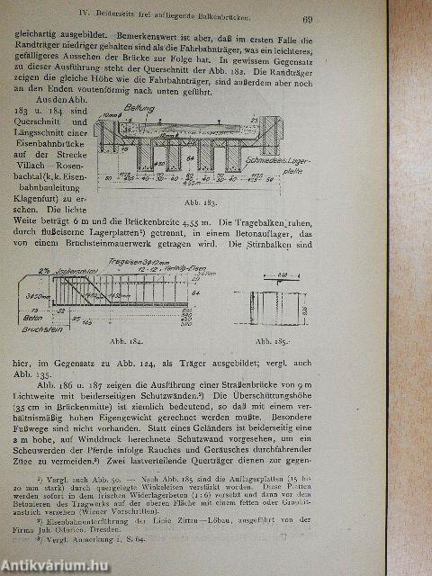Brücken in Eisenbeton I.
