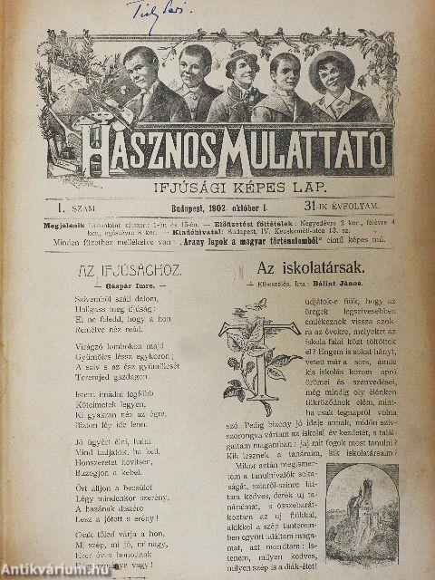 Hasznos mulattató 1902-1903. (nem teljes évfolyam)