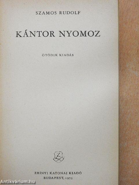 Kántor nyomoz