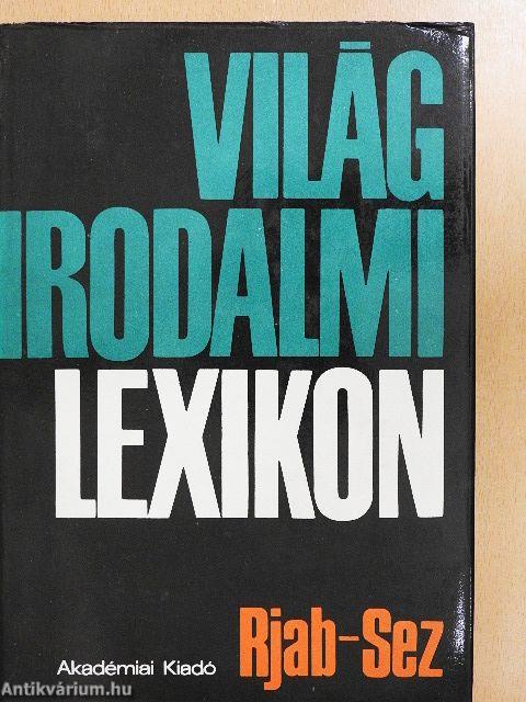 Világirodalmi Lexikon 12. (töredék)