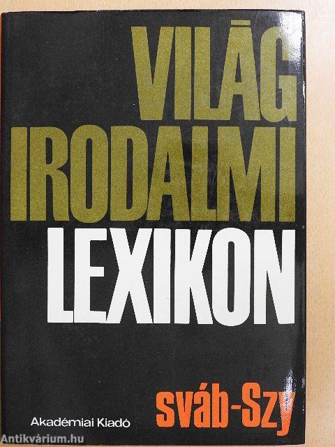 Világirodalmi Lexikon 14. (töredék)