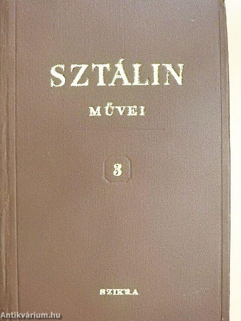 I. V. Sztálin művei 3.