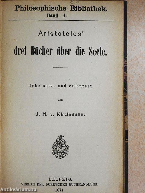 Aristoteles' drei Bücher über die Seele