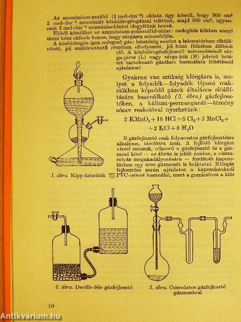 A minőségi kémiai analízis alapjai II. (töredék)