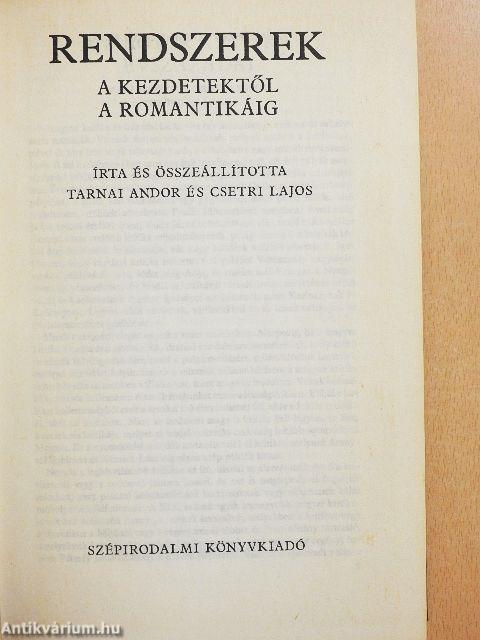 A magyar kritika évszázadai 1-3.