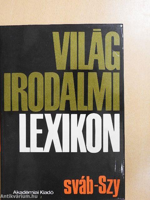 Világirodalmi Lexikon 14. (töredék)