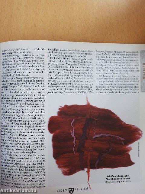 Magyar Iparművészet 2003/2.