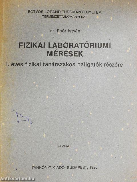 Fizikai laboratóriumi mérések