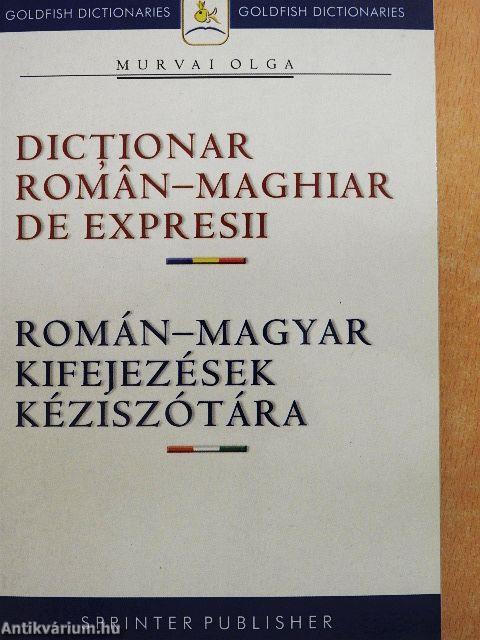 Román-magyar kifejezések kéziszótára