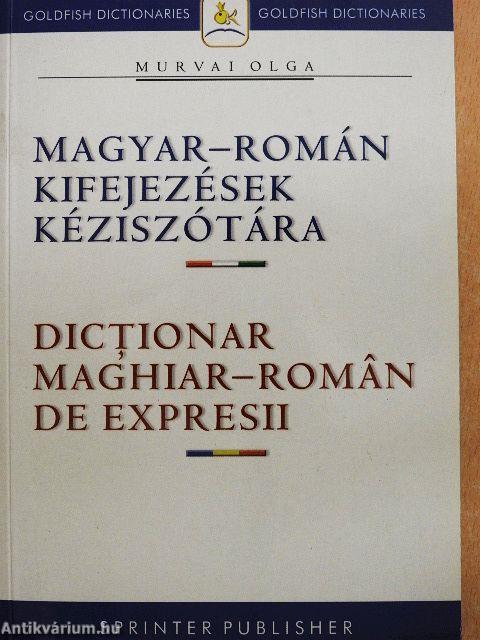 Magyar-román kifejezések kéziszótára