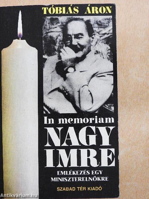 In memoriam Nagy Imre