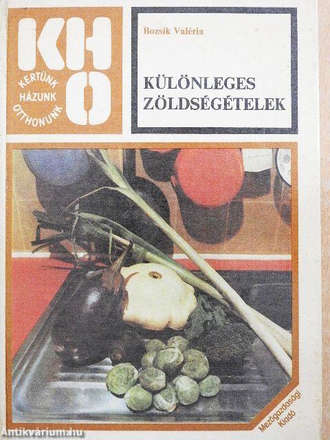 Különleges zöldségételek