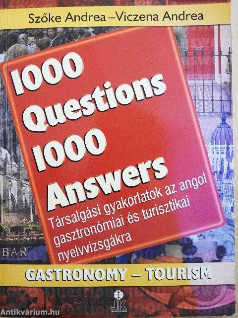 1000 Questions 1000 Answers - Gastronomy/Tourism