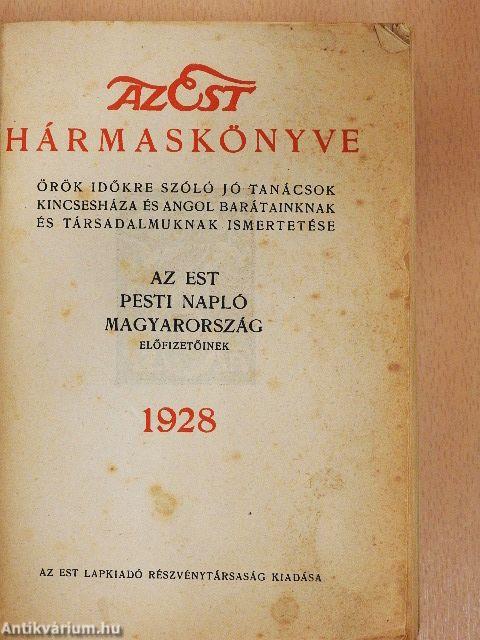 Az Est hármaskönyve 1928.