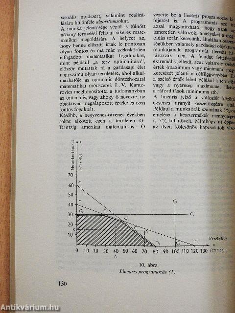 Közgazdasági-matematikai kisszótár