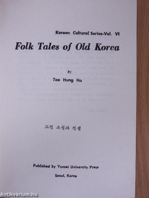 Folk Tales of Old Korea