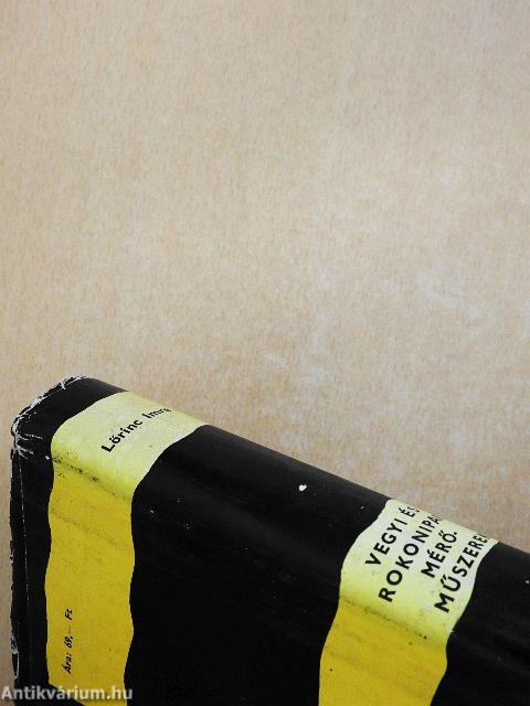 Vegyi és rokonipari mérőműszerek