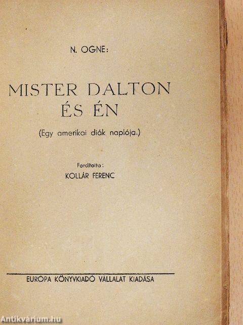 Mister Dalton és én