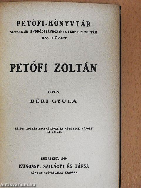 Petőfi Zoltán/A negyvenes évekből