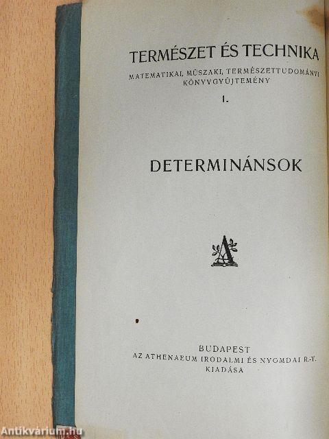 Determinánsok