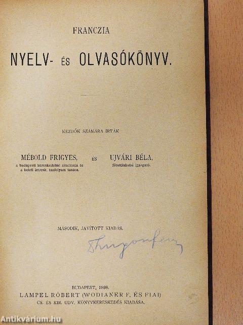 Franczia nyelv- és olvasókönyv