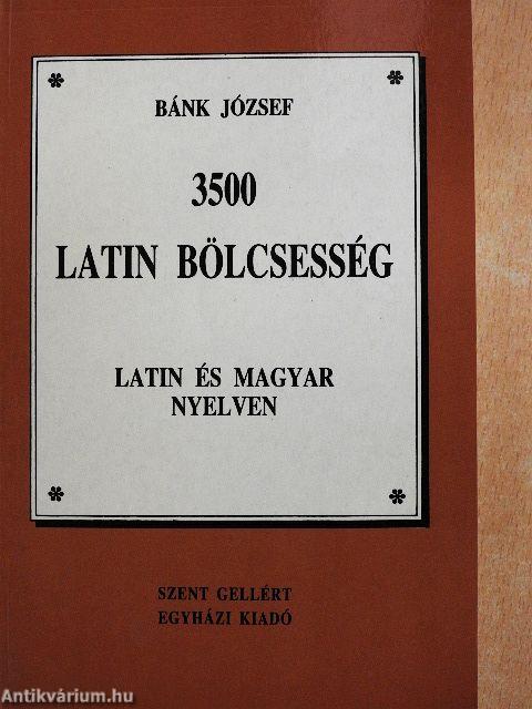 3500 latin bölcsesség