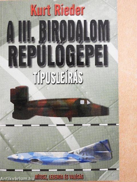 A III. Birodalom repülőgépei