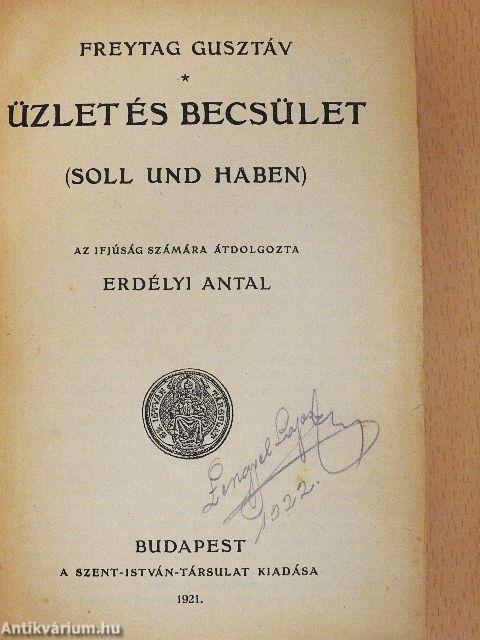 Üzlet és becsület