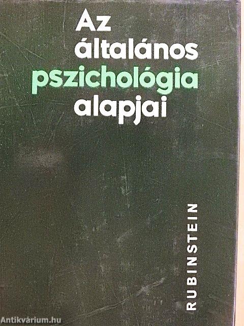 Az általános pszichológia alapjai I. (töredék)