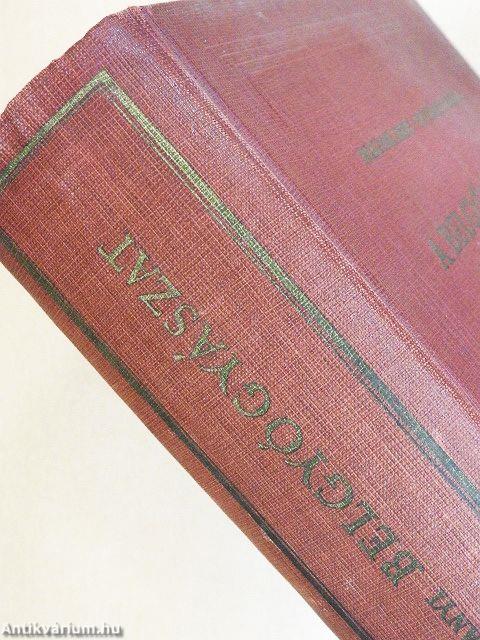 A belgyógyászat alapvonalai II. (töredék)