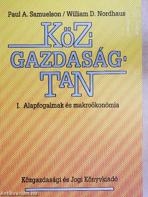 Közgazdaságtan I-III.