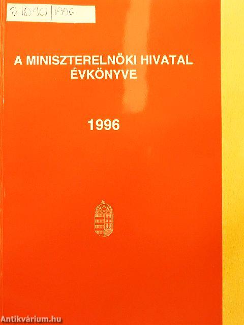 A Miniszterelnöki Hivatal Évkönyve 1996.