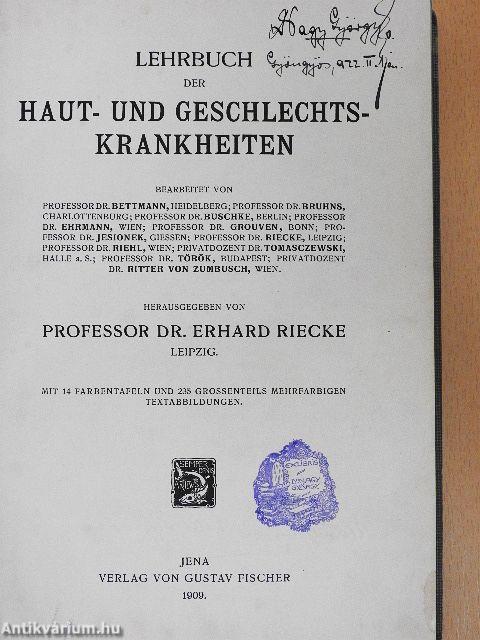 Lehrbuch der Haut- und Geschlechtskrankheiten