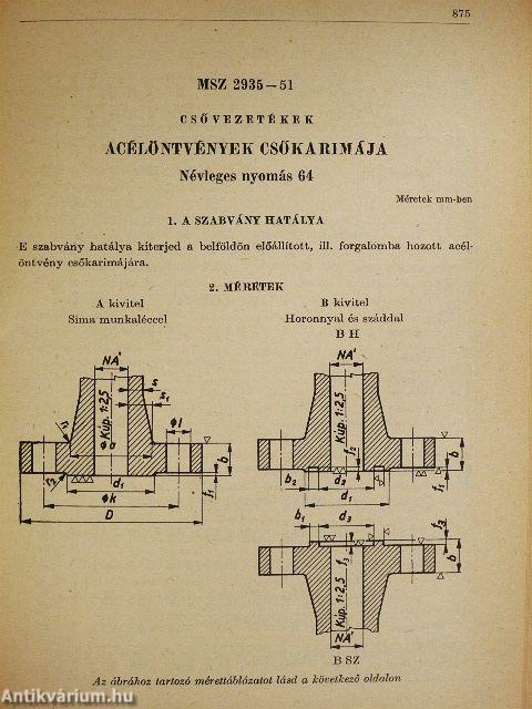 Csővezetéki szabványok 2. (töredék)