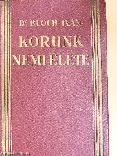 Korunk nemi élete