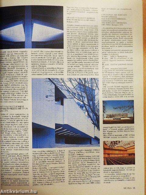 Magyar Építőművészet 1995/5.