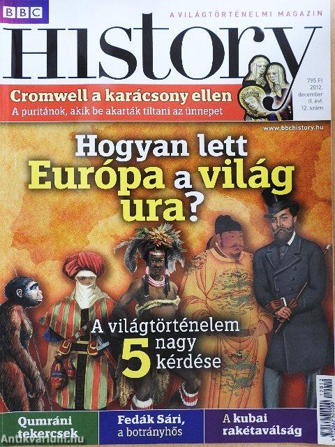 BBC History 2012. december